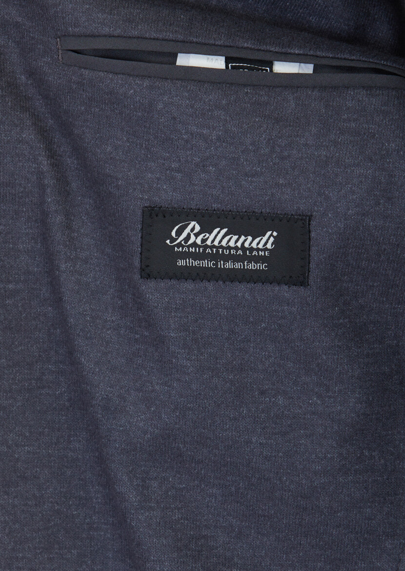 Hard Coal Plain Wool Blended Jacket - 6