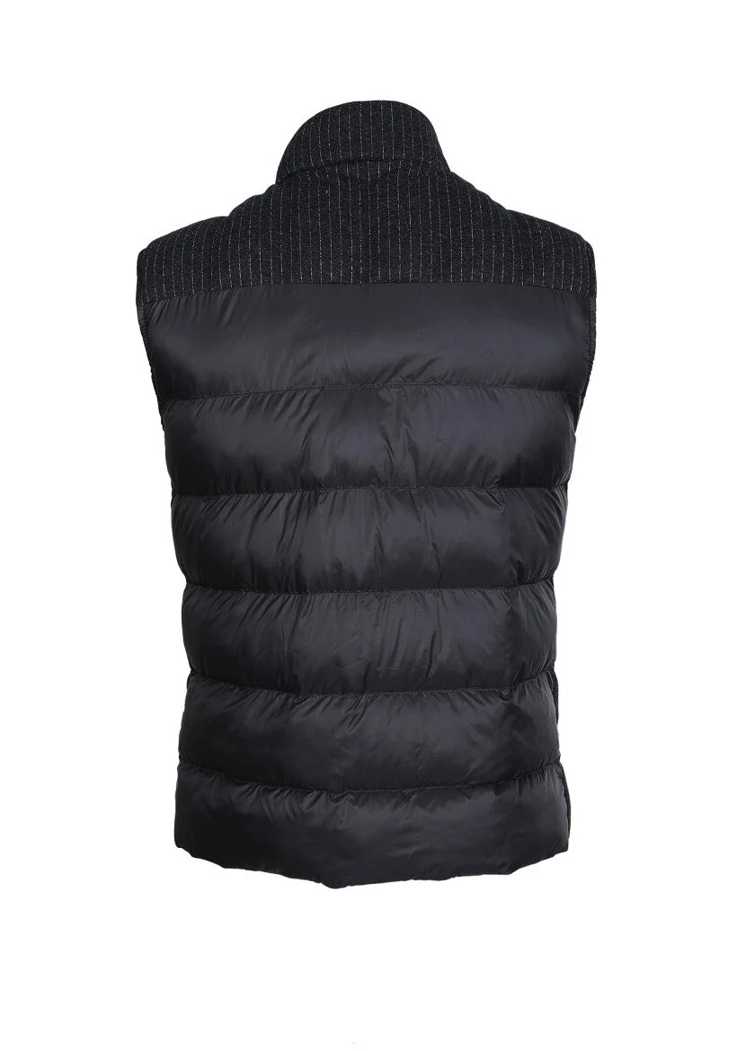 Hard Coal Puffer Knitting Puffer Vest - 7