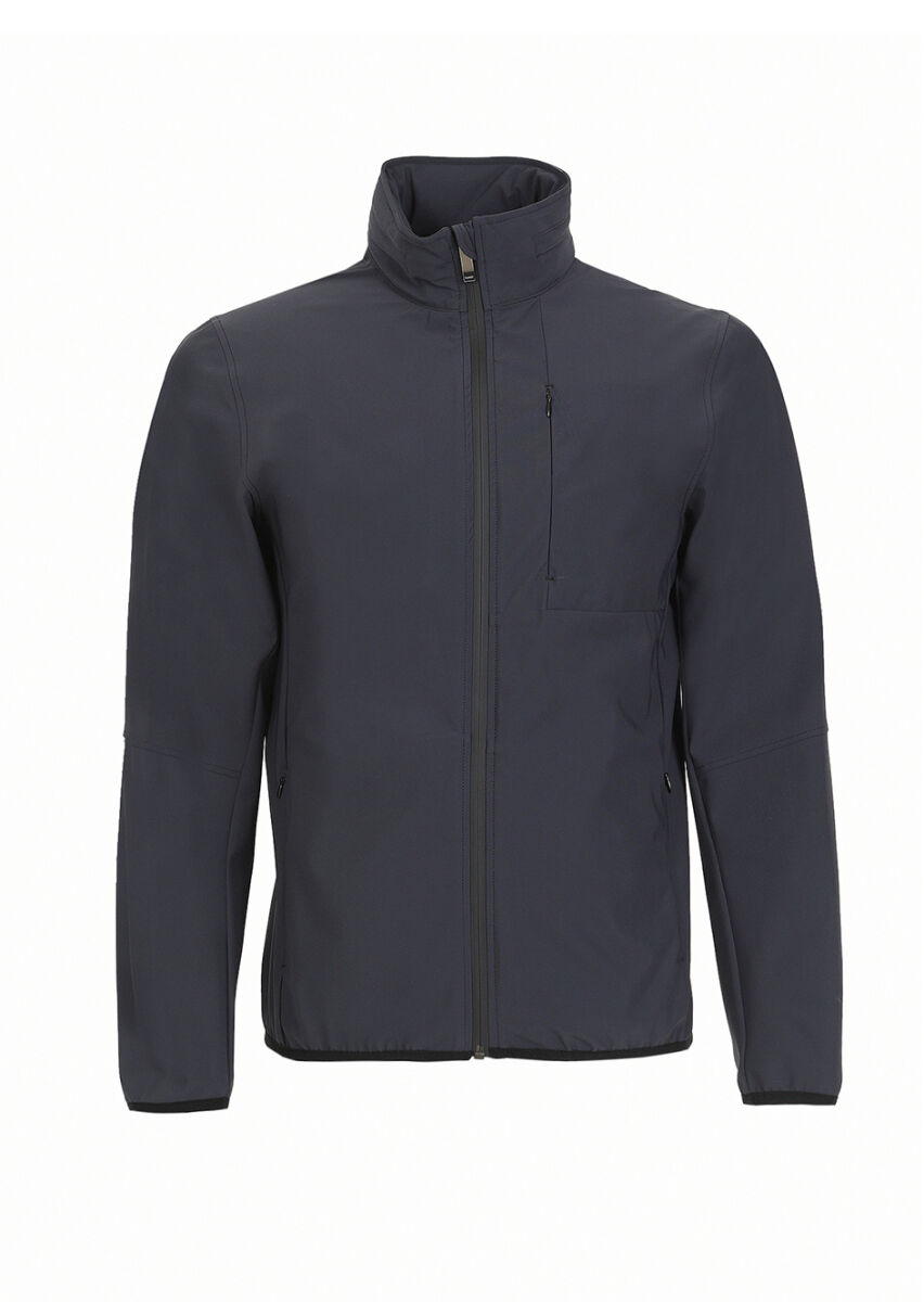 Hard Coal Regular Fit Hidden Hood Casual Weaving Coat - 7