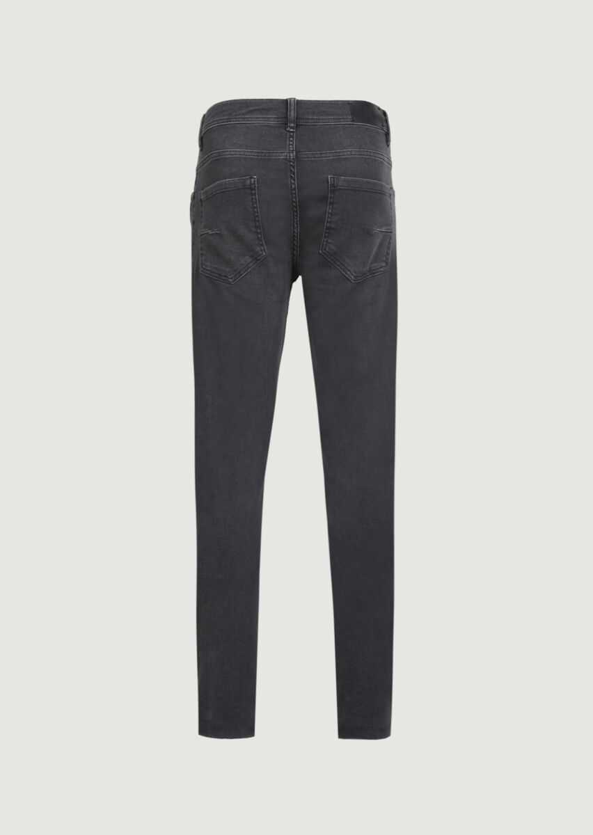 Hard Coal Slim Fit Denim Cotton Blended Trousers - 6