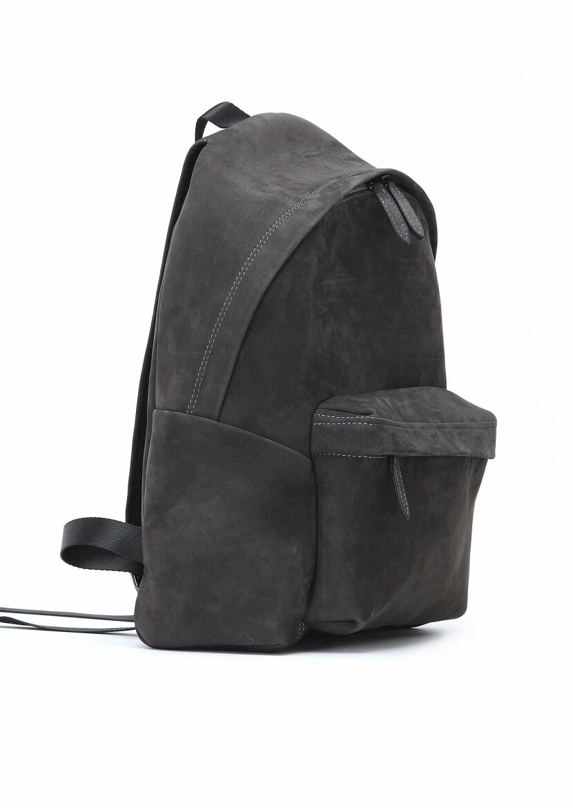 Hard Coal Suede Bag - 2