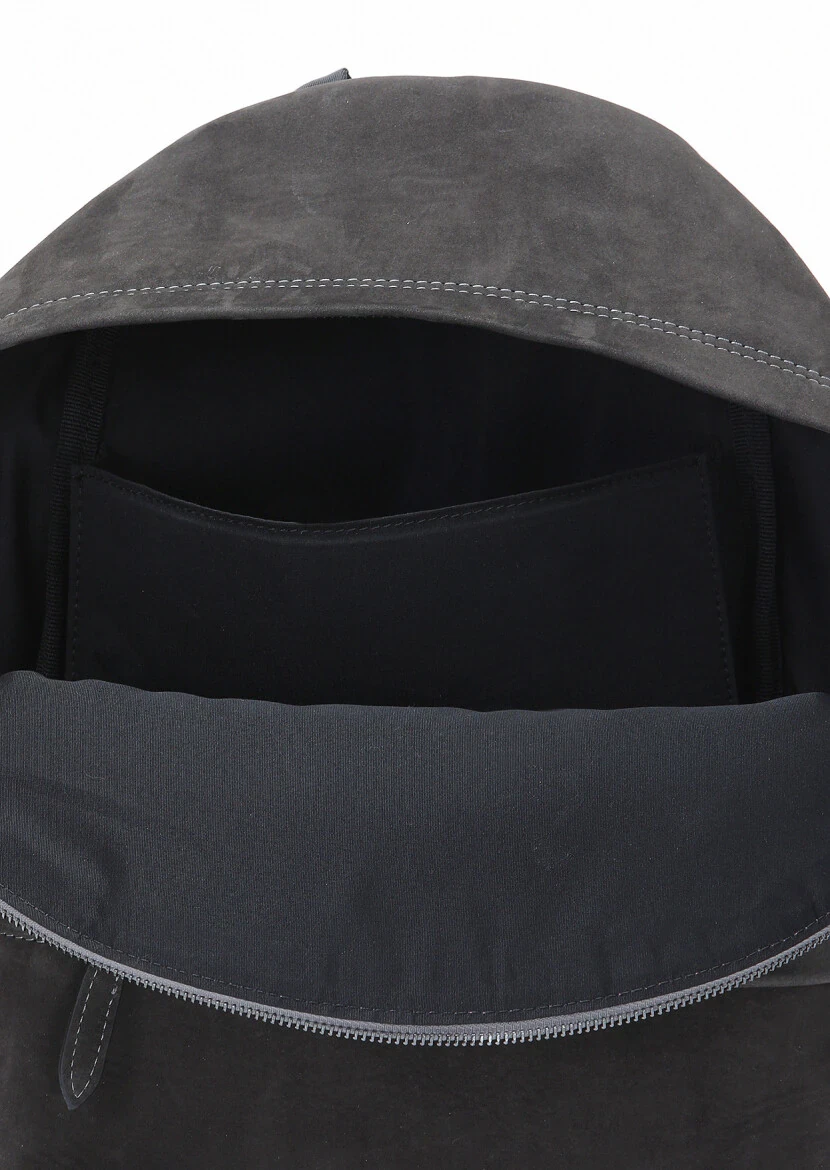 Hard Coal Suede Bag - 3