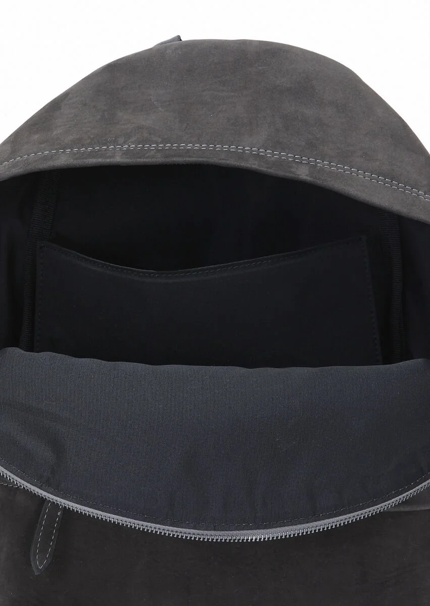 Hard Coal Suede Bag - 3
