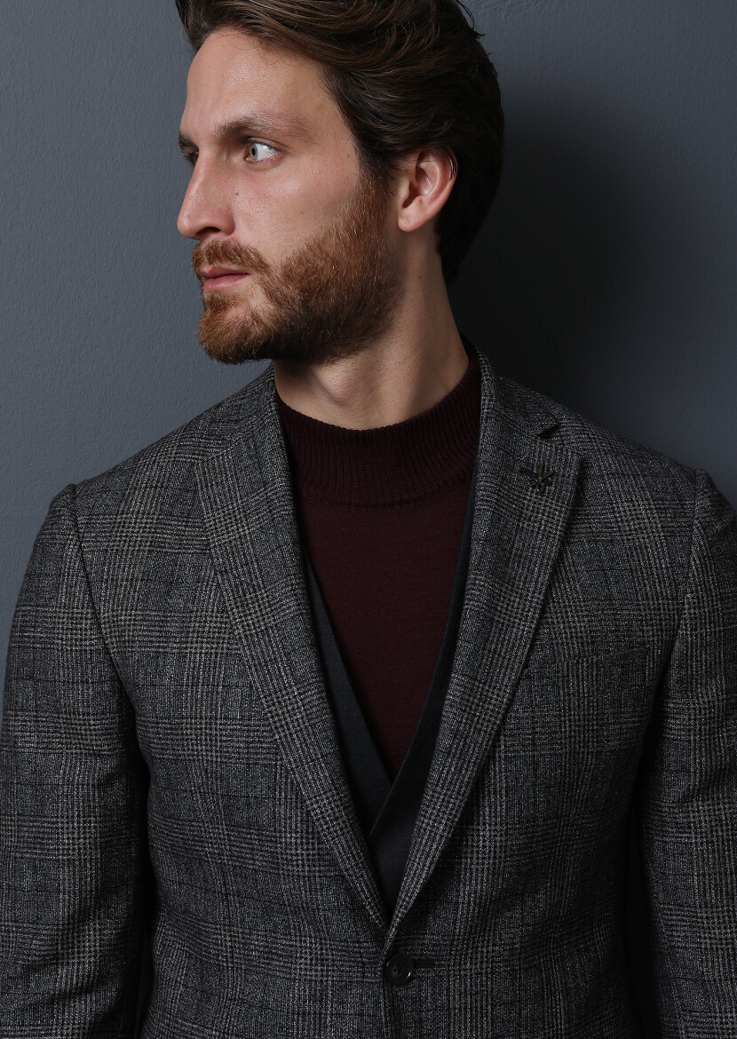 Hard Coal Suit With Waistcoat - 3