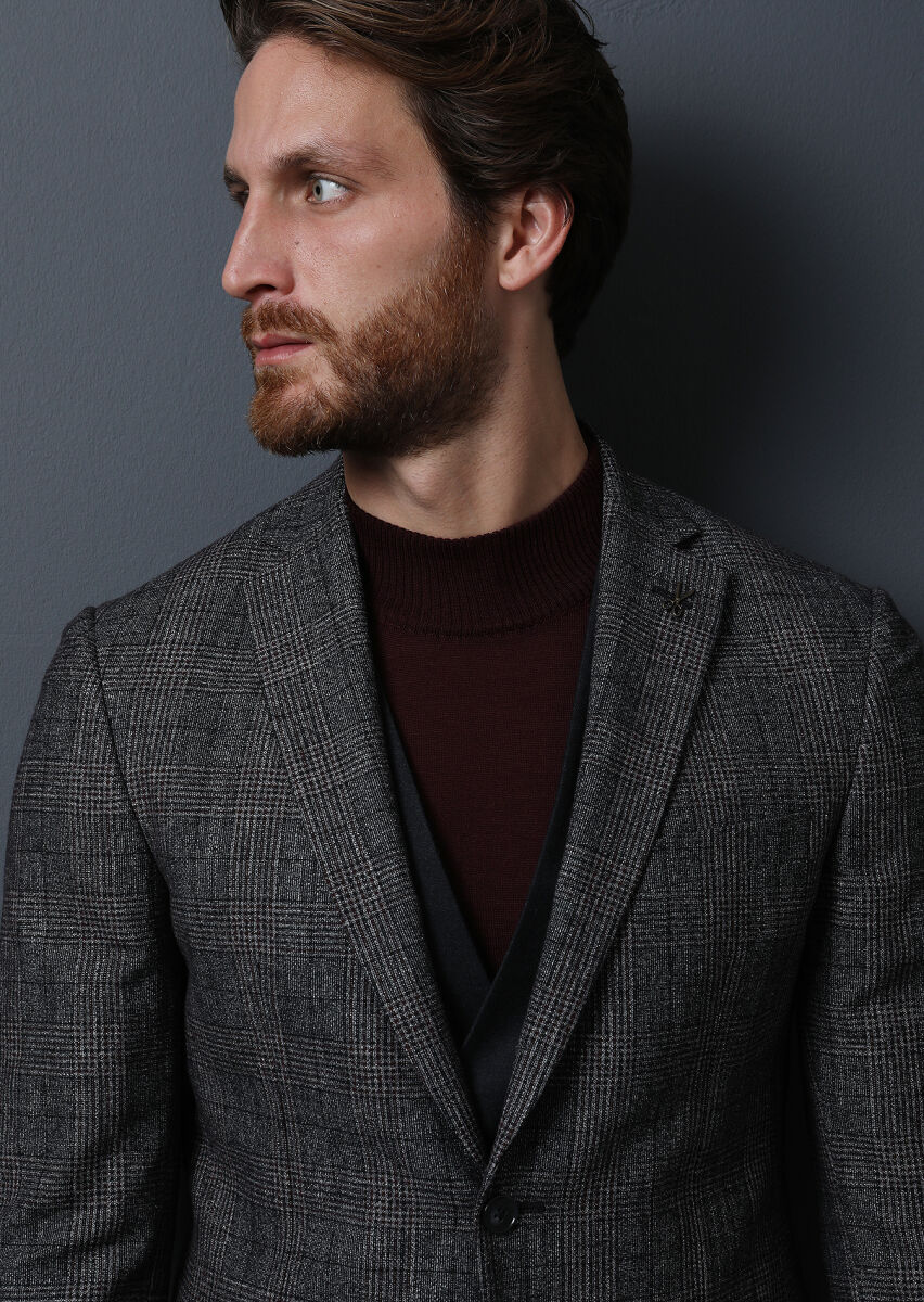 Hard Coal Suit With Waistcoat - 3