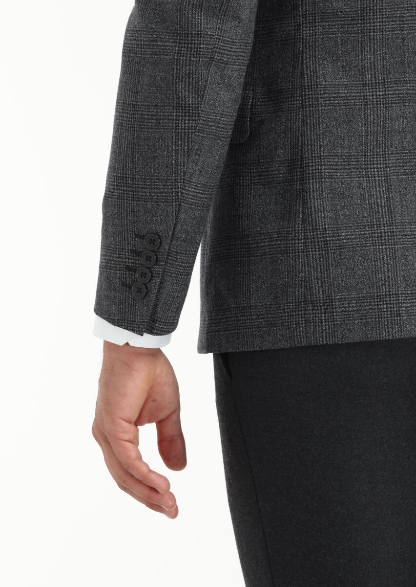 Hard Coal Suit With Waistcoat - 6