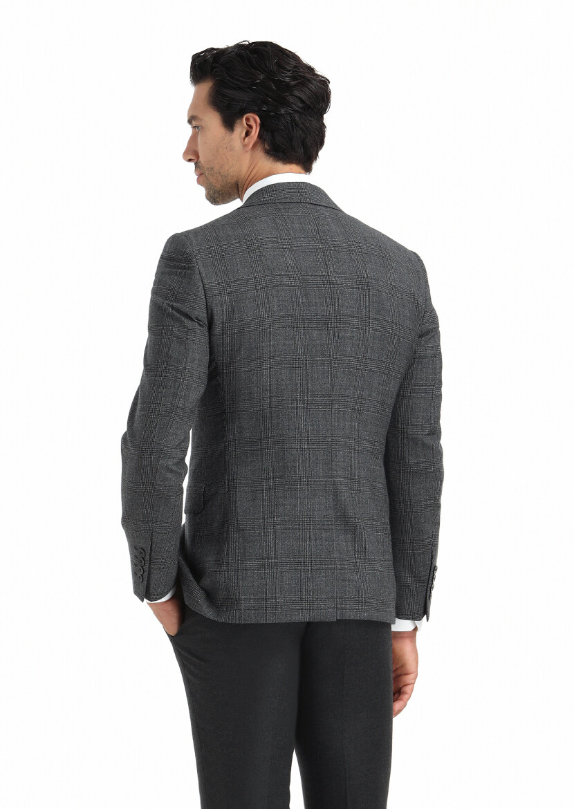 Hard Coal Suit With Waistcoat - 7