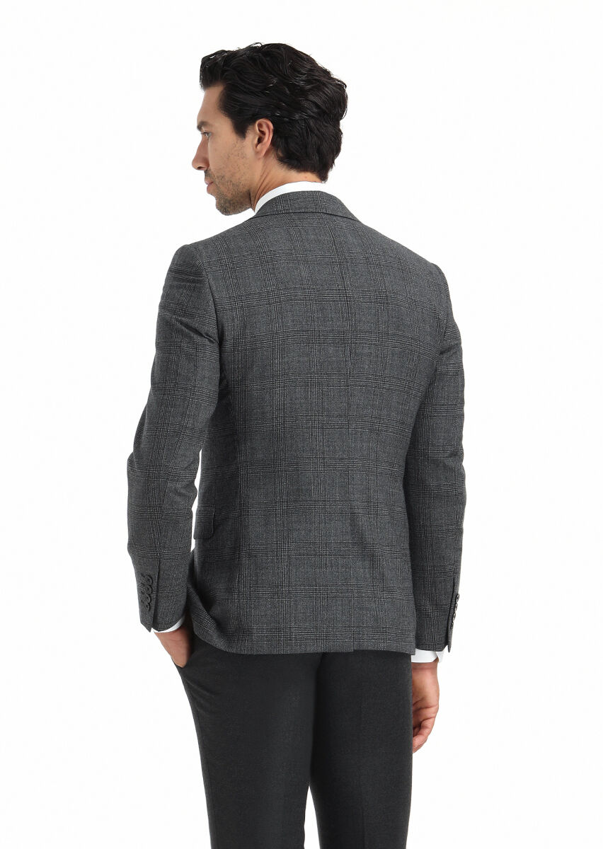 Hard Coal Suit With Waistcoat - 7