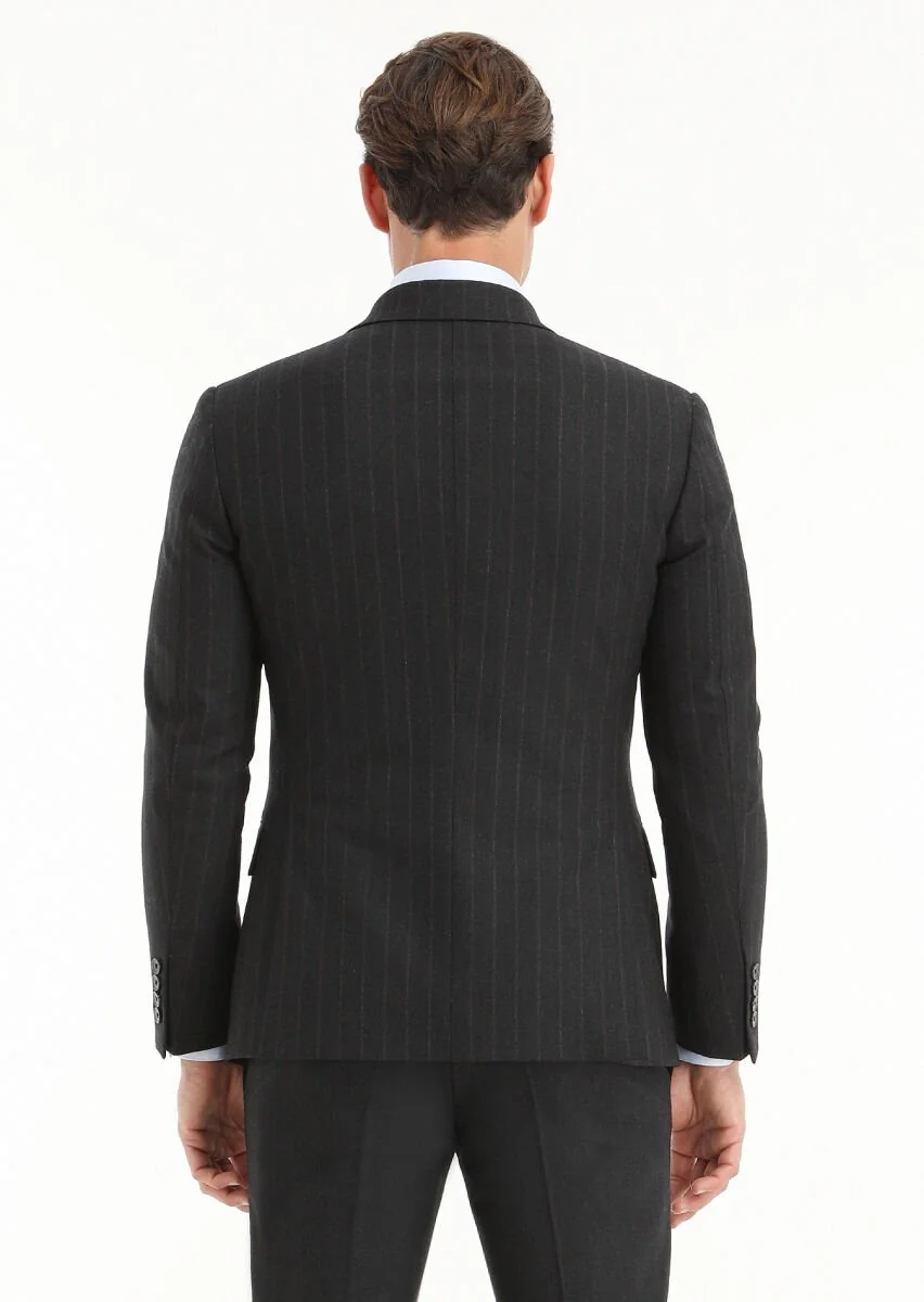 Hard Coal Suit With Waistcoat - 5