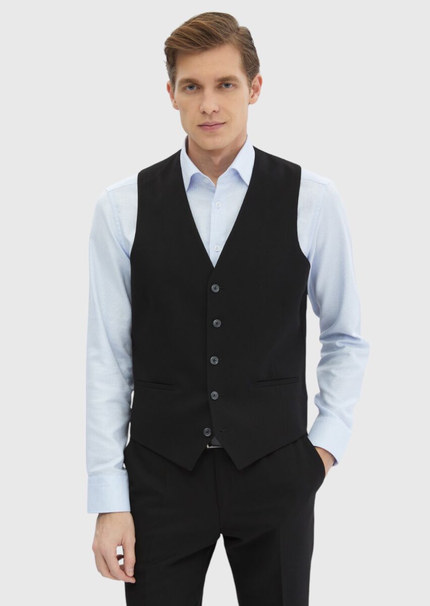 Hard Coal Suit With Waistcoat - 3