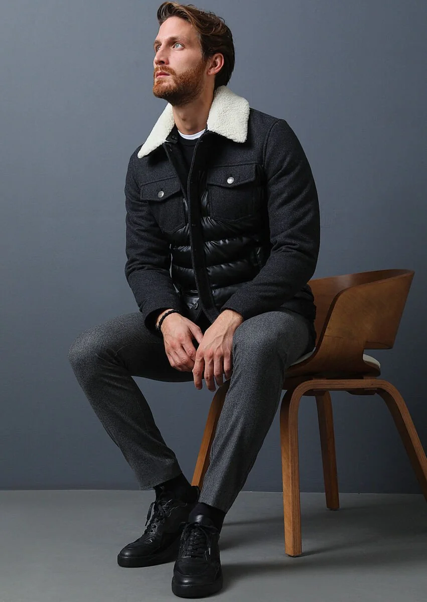 Hard Coal Weaving Coat - 1