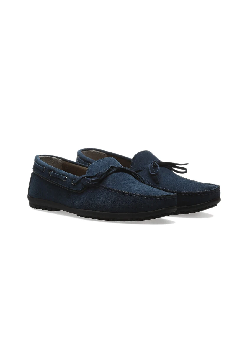 İndigo Deri Casual Loafer - 2