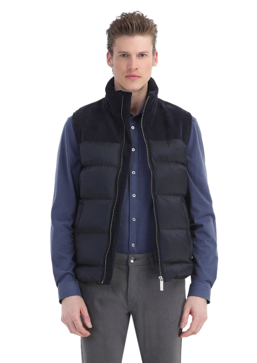 İndigo Düz Regular Fit Uzun Dokuma Casual Gömlek - 4