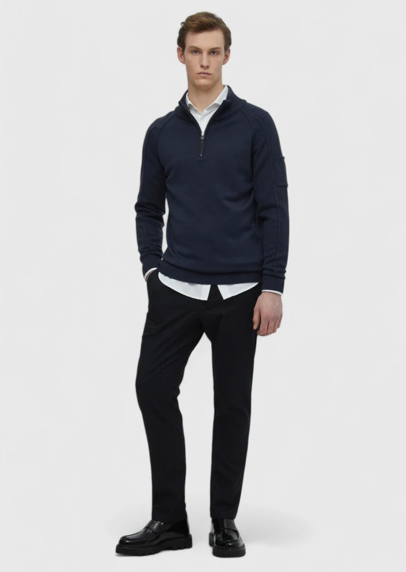 Indigo Knitwear Sweatshirt 