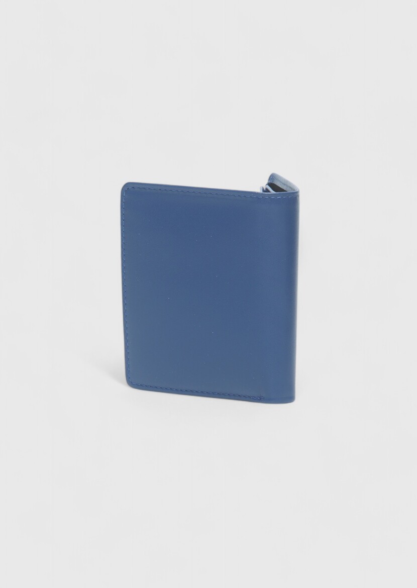 Indigo Leather Wallet - 2