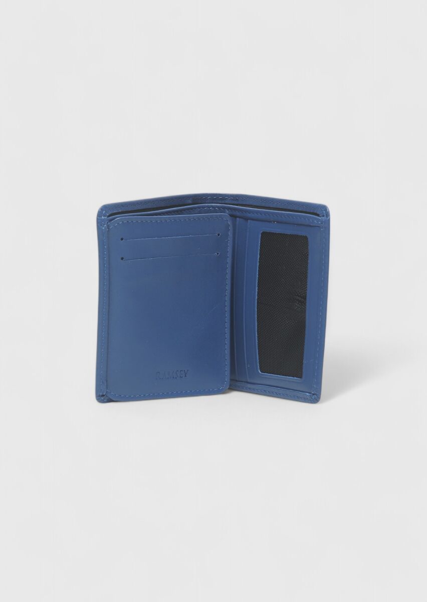 Indigo Leather Wallet - 3