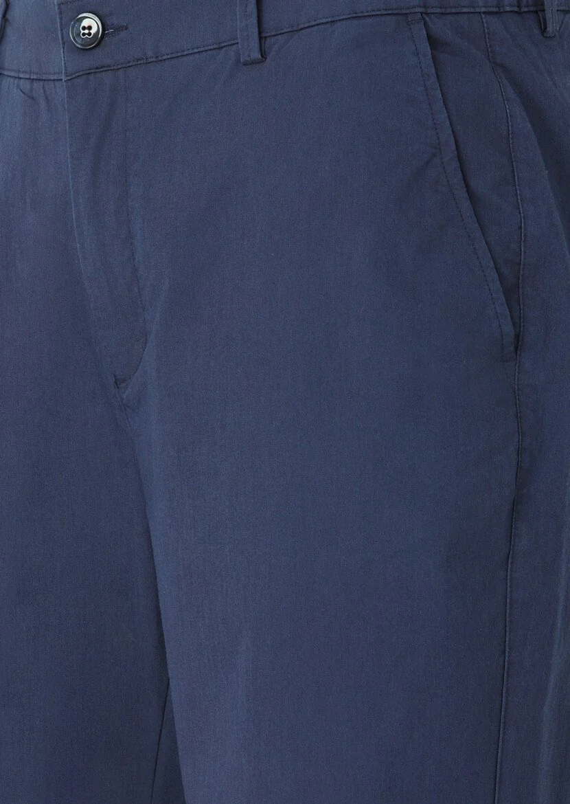 Indigo Weaving Jogging Fit Casual Trousers - 2