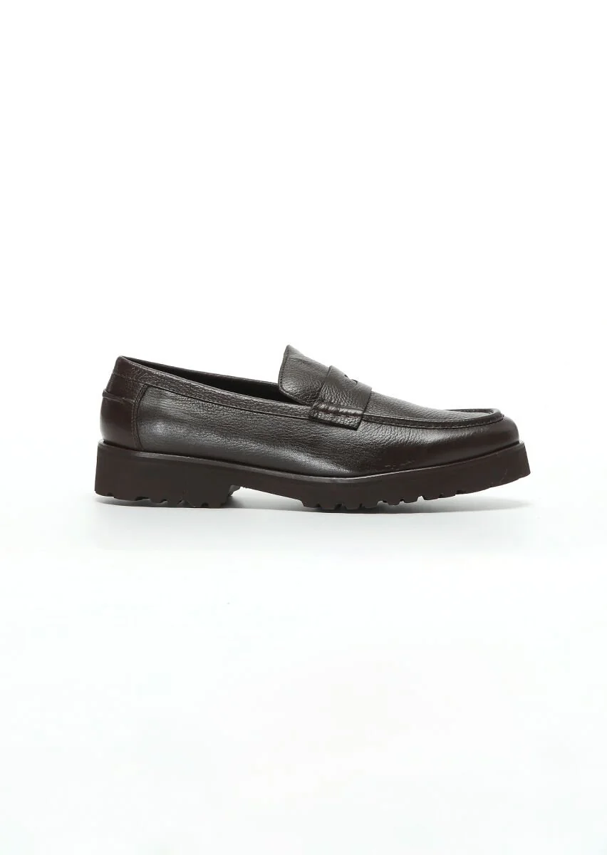 Kahverengi Loafer - 1