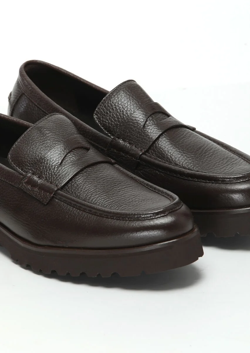 Kahverengi Loafer - 3