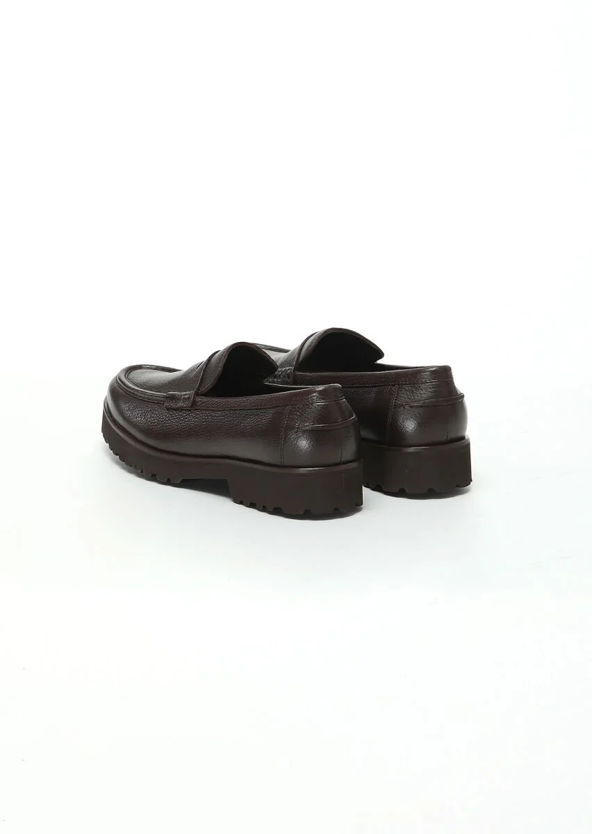 Kahverengi Loafer - 4
