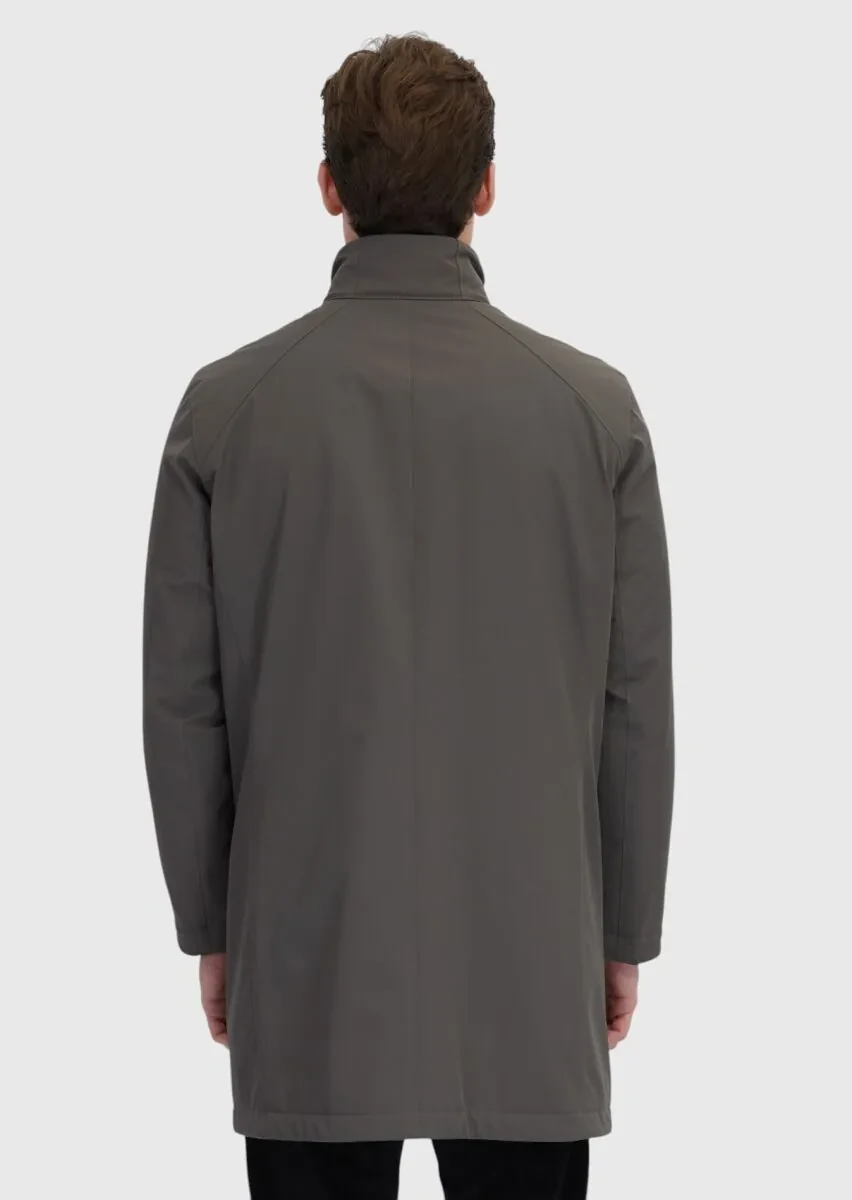 Kahverengi Regular Fit Dik Yaka Casual Dokuma Kaban - 7