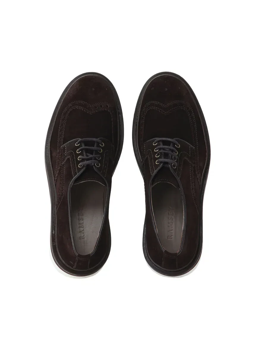 Kahverengi Süet Casual Ayakkabı - 6