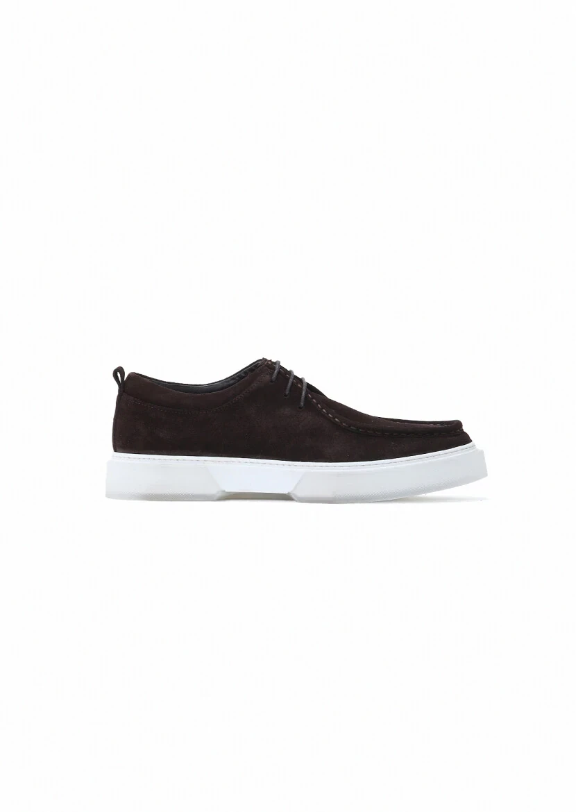 Kahverengi Süet Casual Ayakkabı - 1