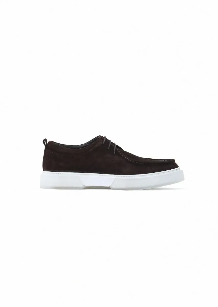 Kahverengi Süet Casual Ayakkabı - 1