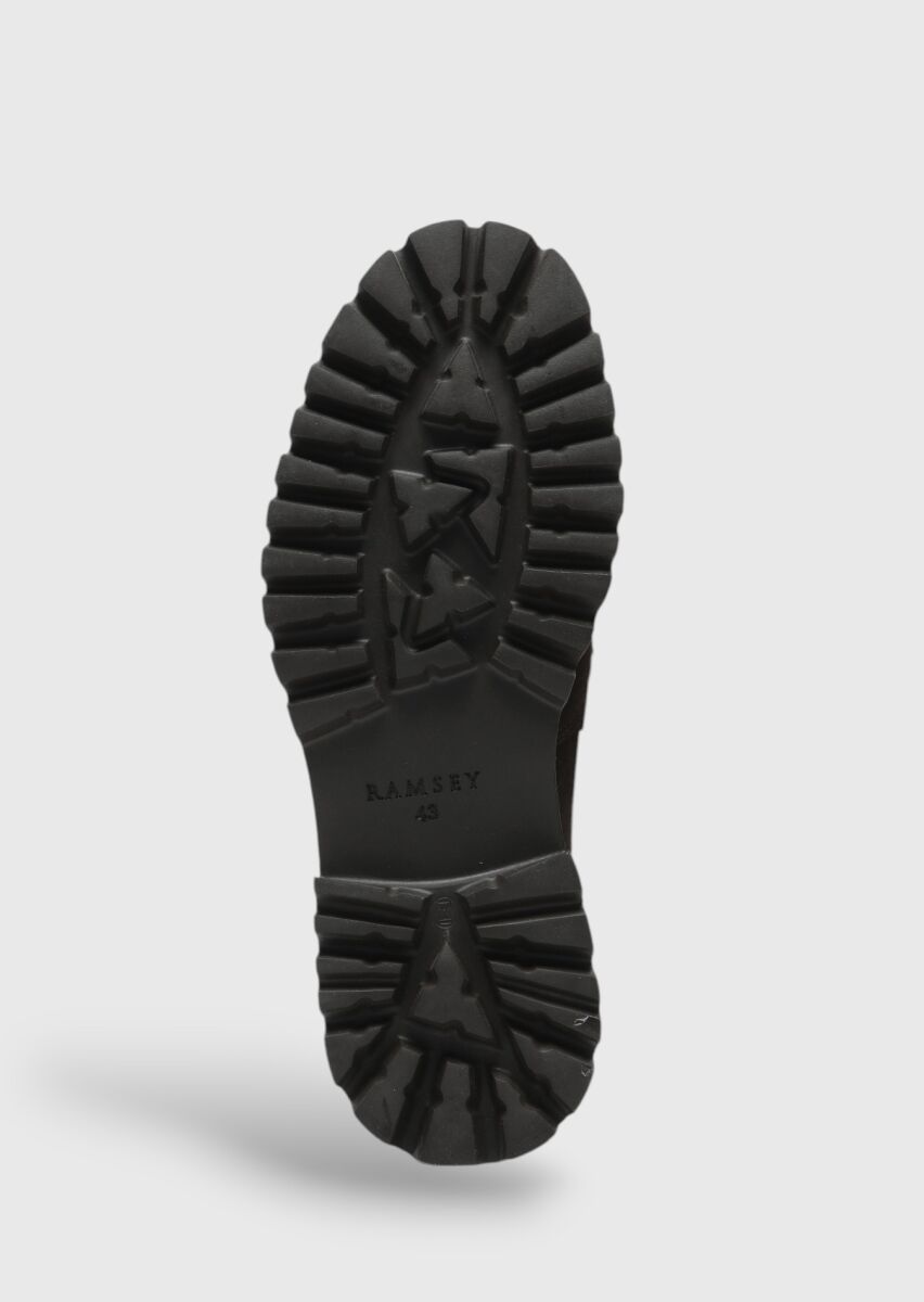 Kahverengi Süet Casual Loafer - 4