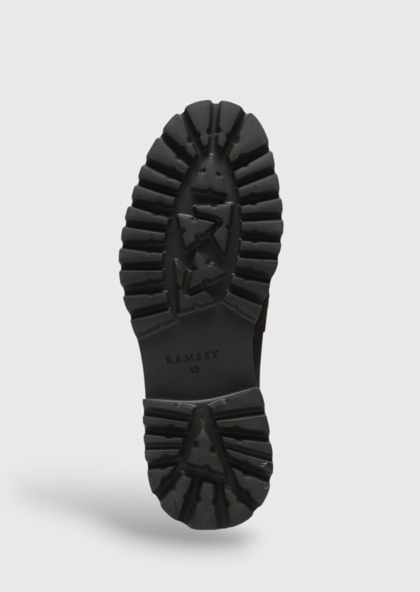 Kahverengi Süet Casual Loafer - 4