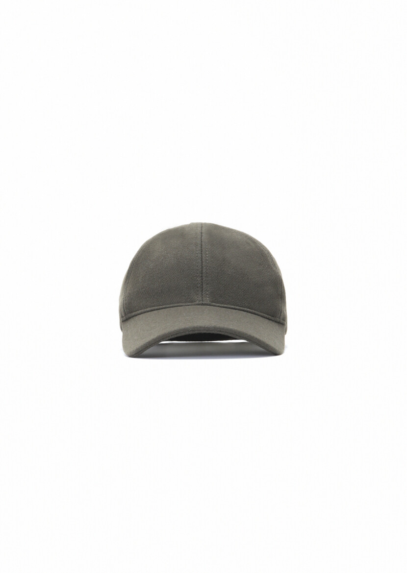 Khaki %75 Yün ,%25 Polyamid Hat - 2