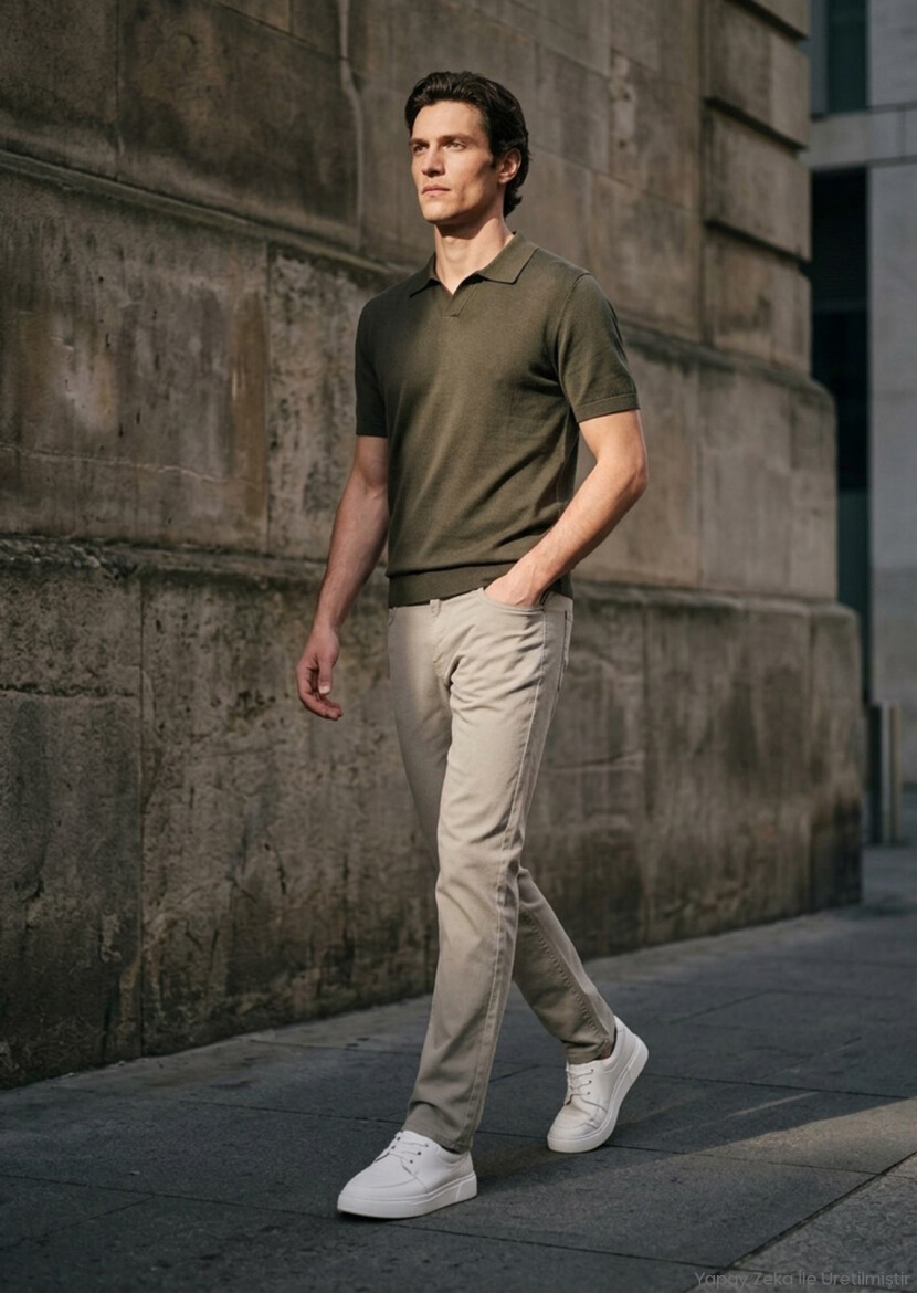 Khaki Knitwear - RAMSEY