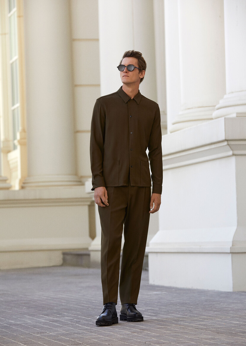 Khaki New Gen Suit - 1