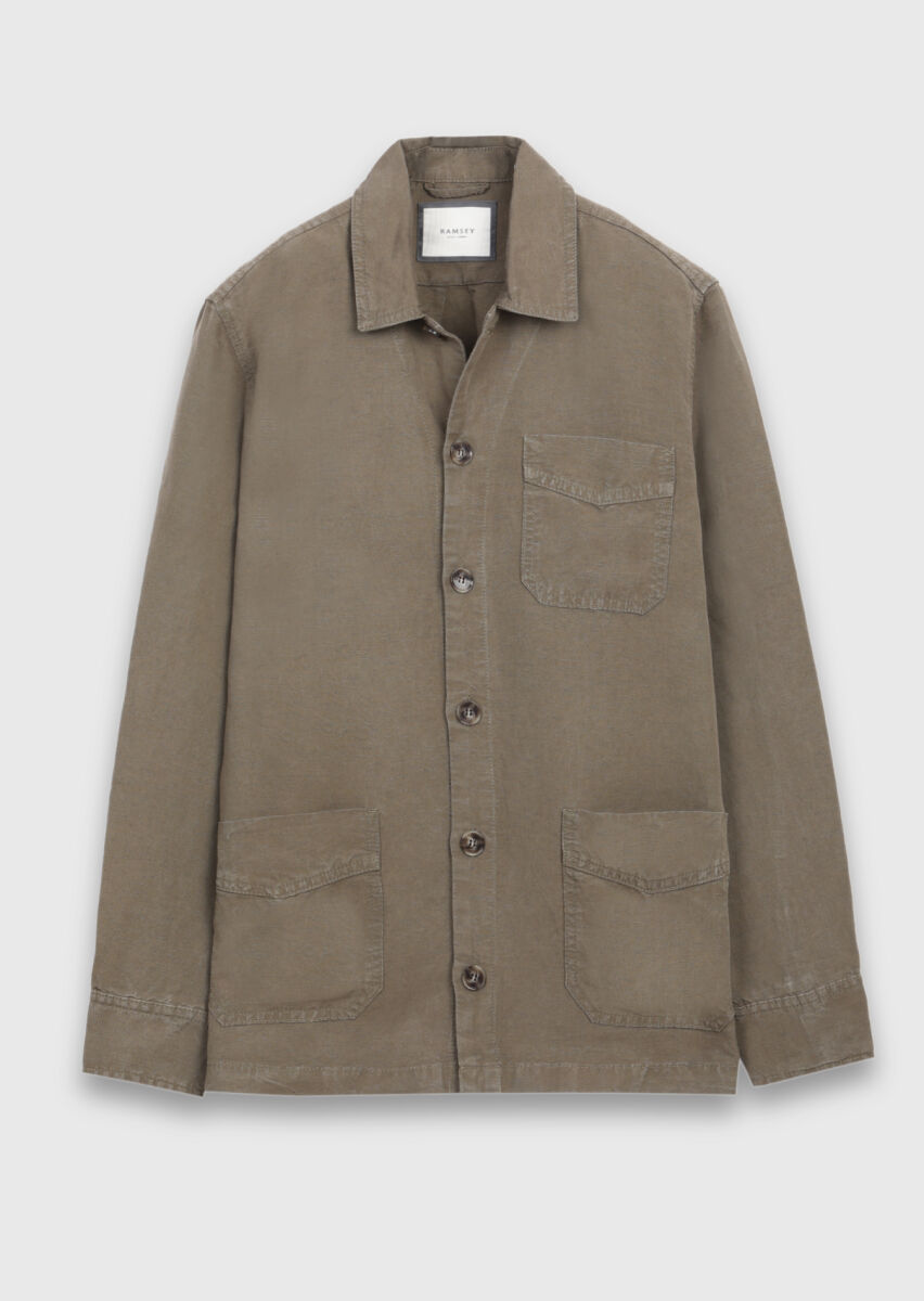 Khaki Overshirt - 6