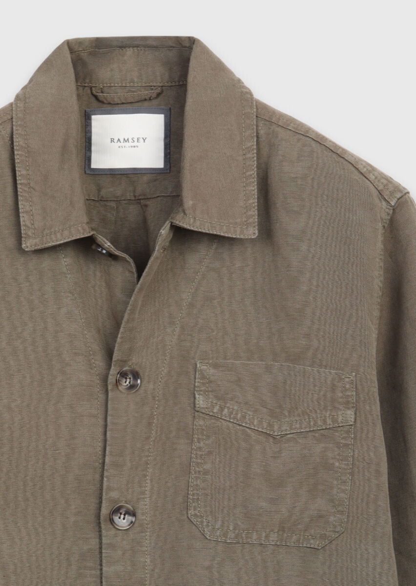 Khaki Overshirt - 7