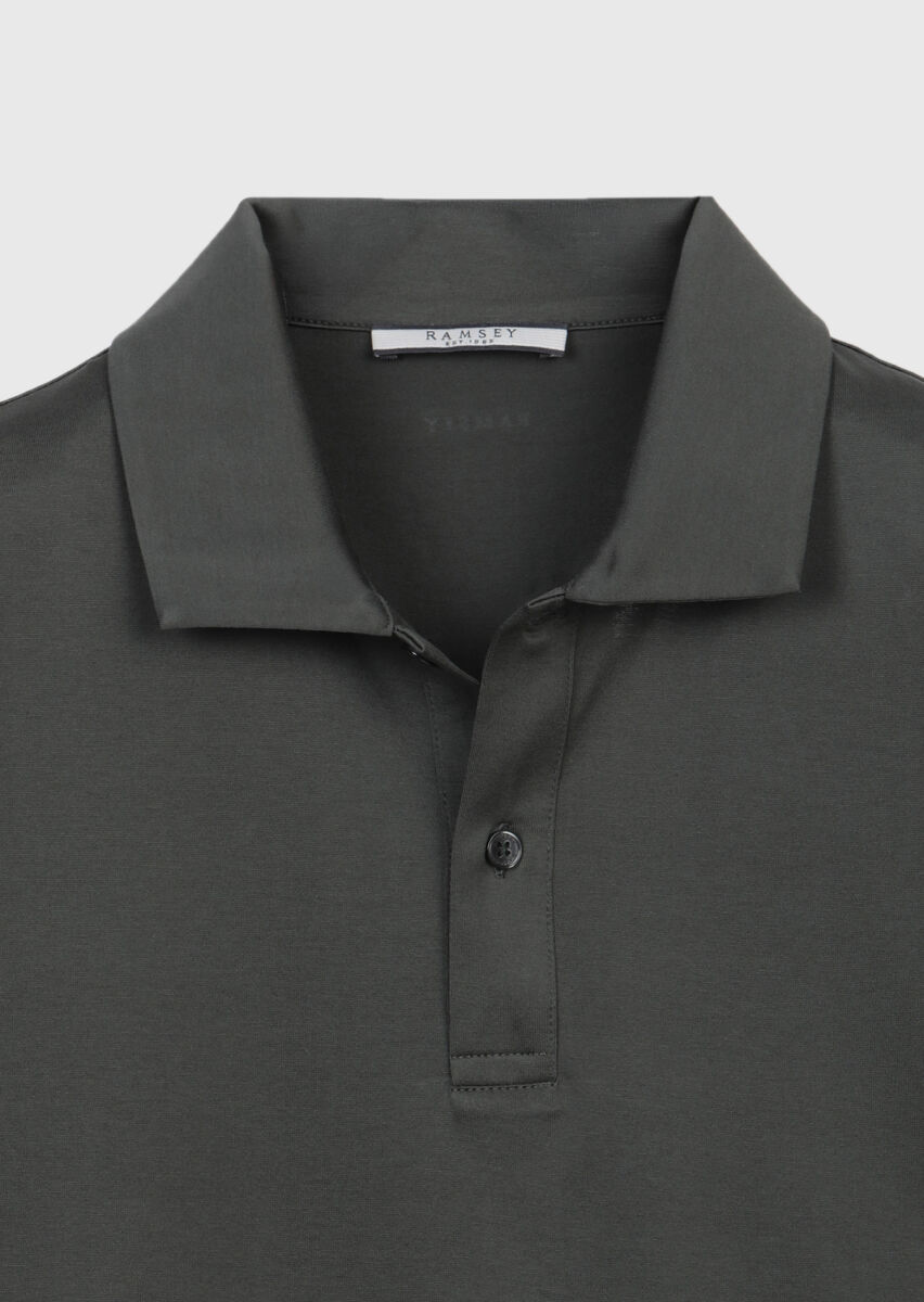 Khaki Plain 100% Cotton T-Shirt - 6