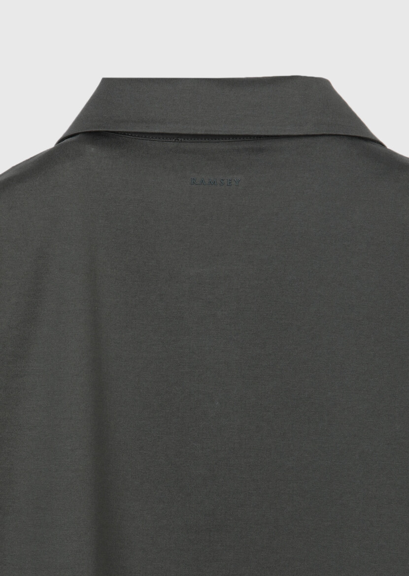 Khaki Plain 100% Cotton T-Shirt - 8
