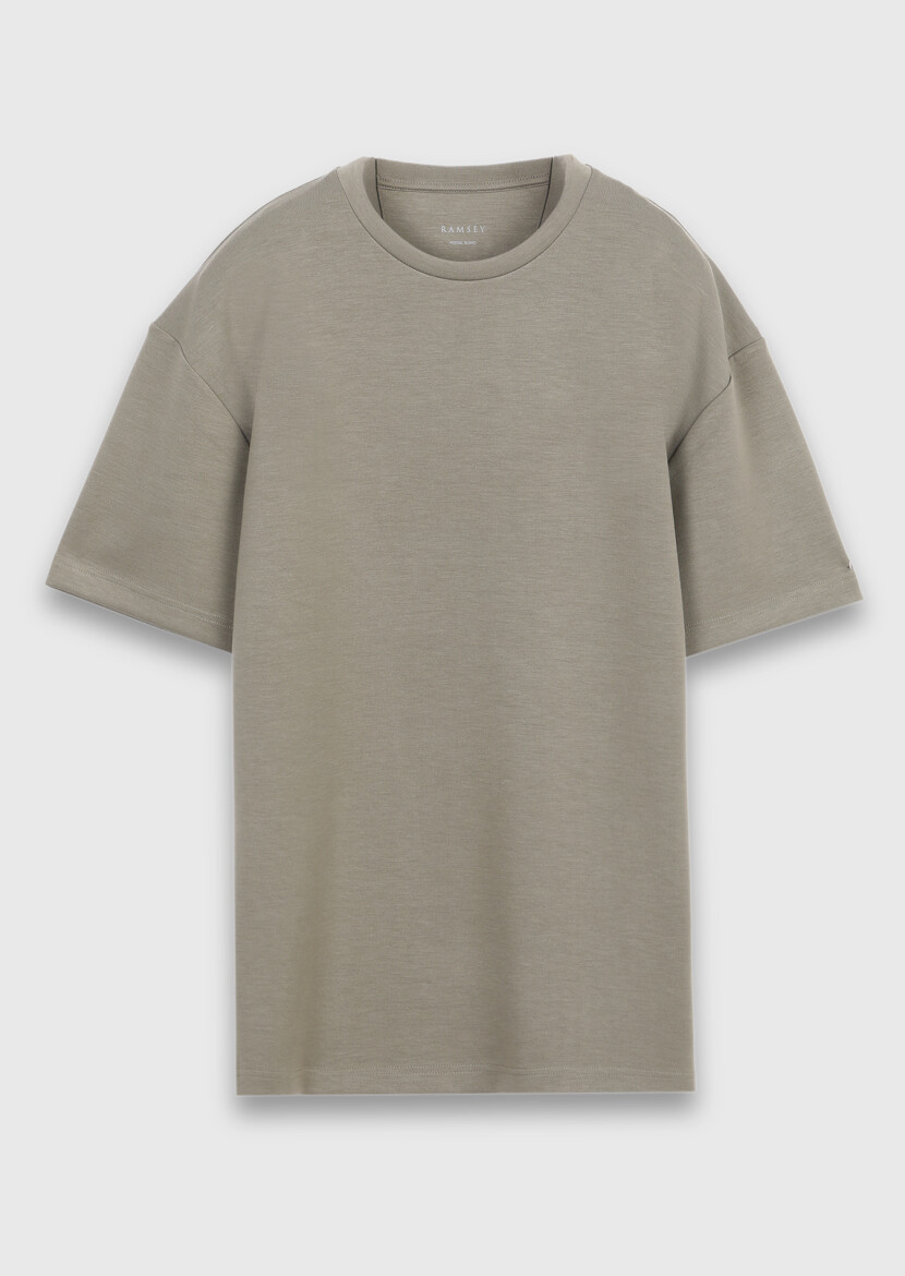 Khaki Plain Sweatshirt - 5