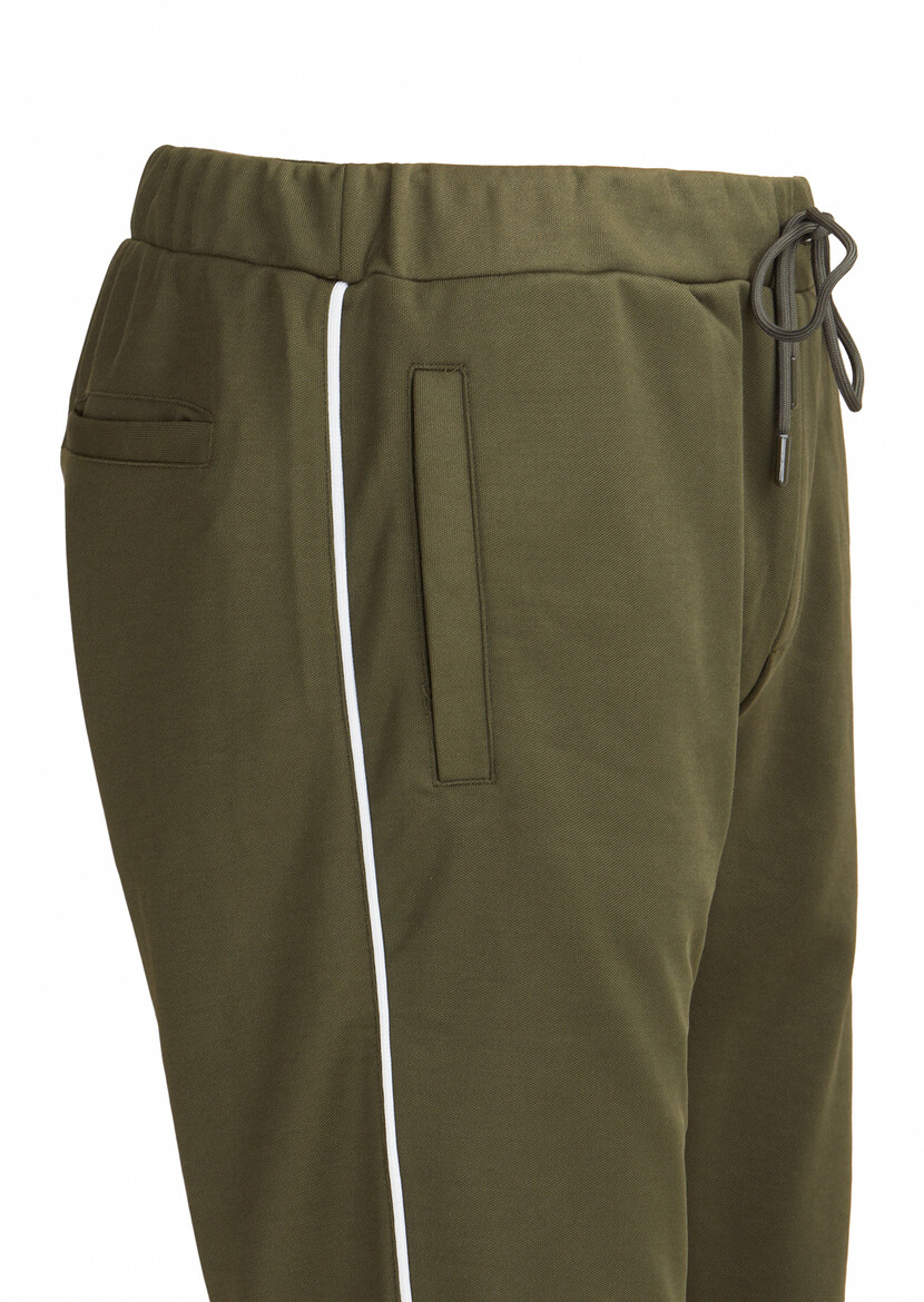 Khaki Sweat Pants - 2