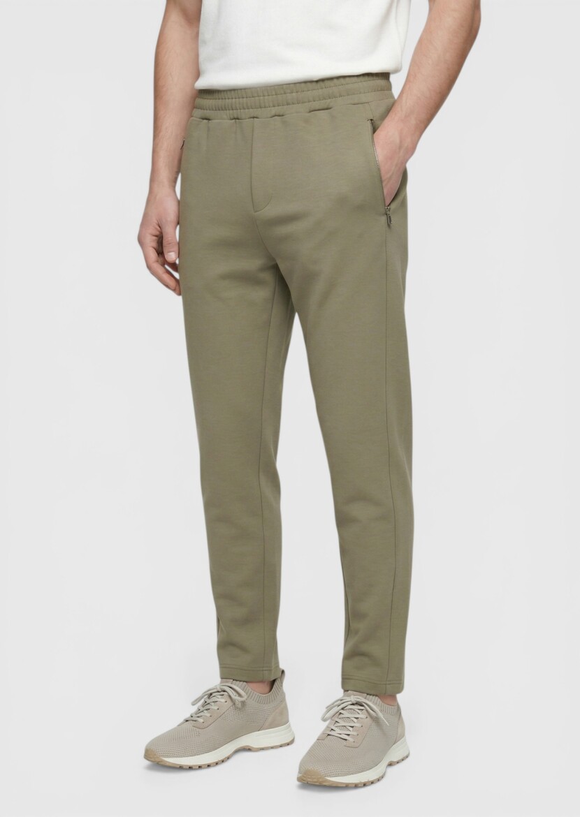 Khaki Sweat Pants 