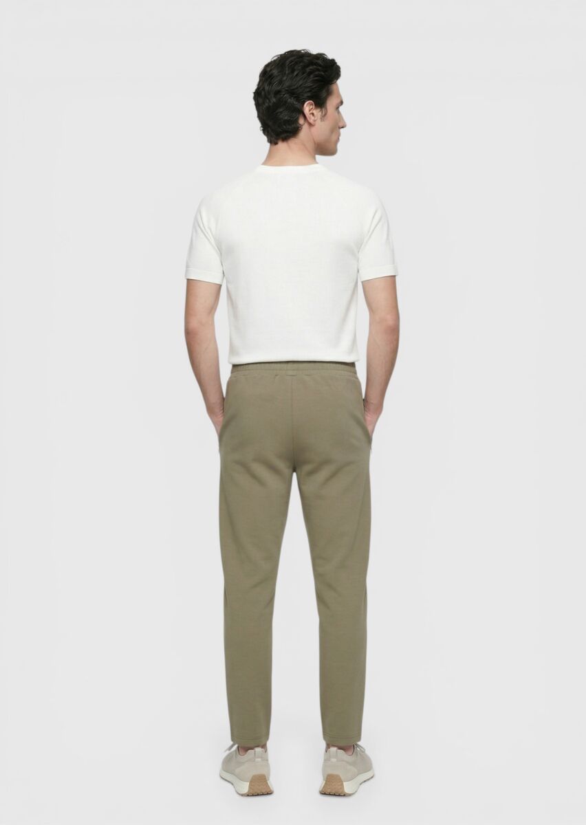 Khaki Sweat Pants - 5