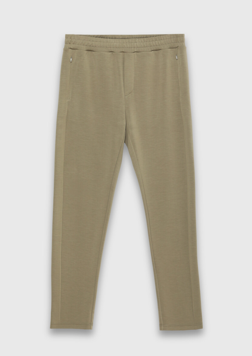 Khaki Sweat Pants - 6