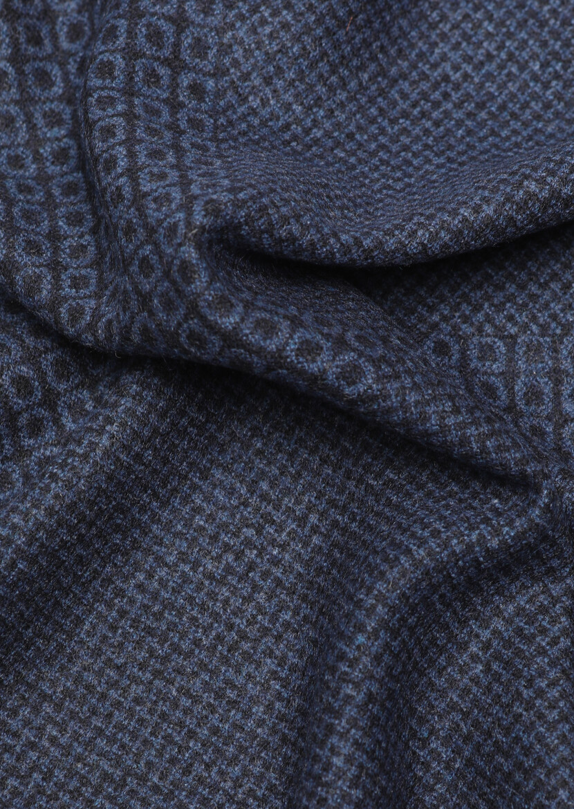 Koyu Lacivert Kaşkol 