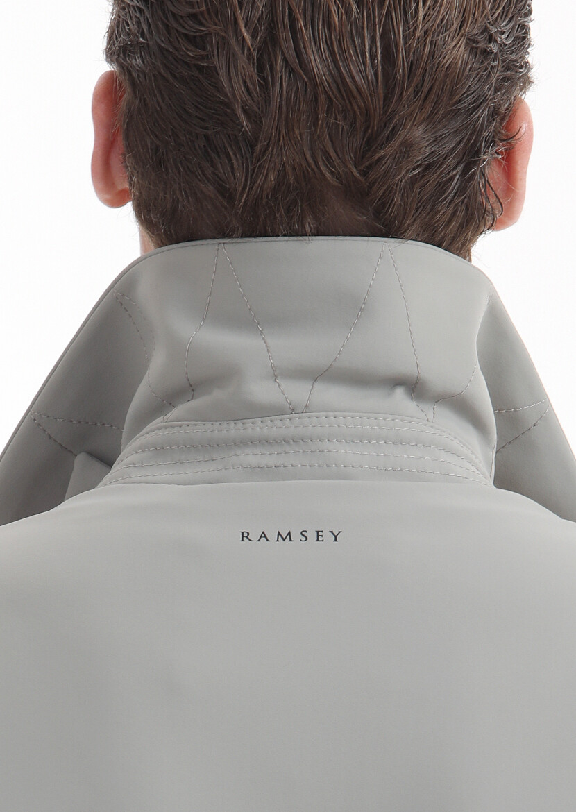 Kum Regular Fit Gömlek Yaka Casual Dokuma Pardösü - 8