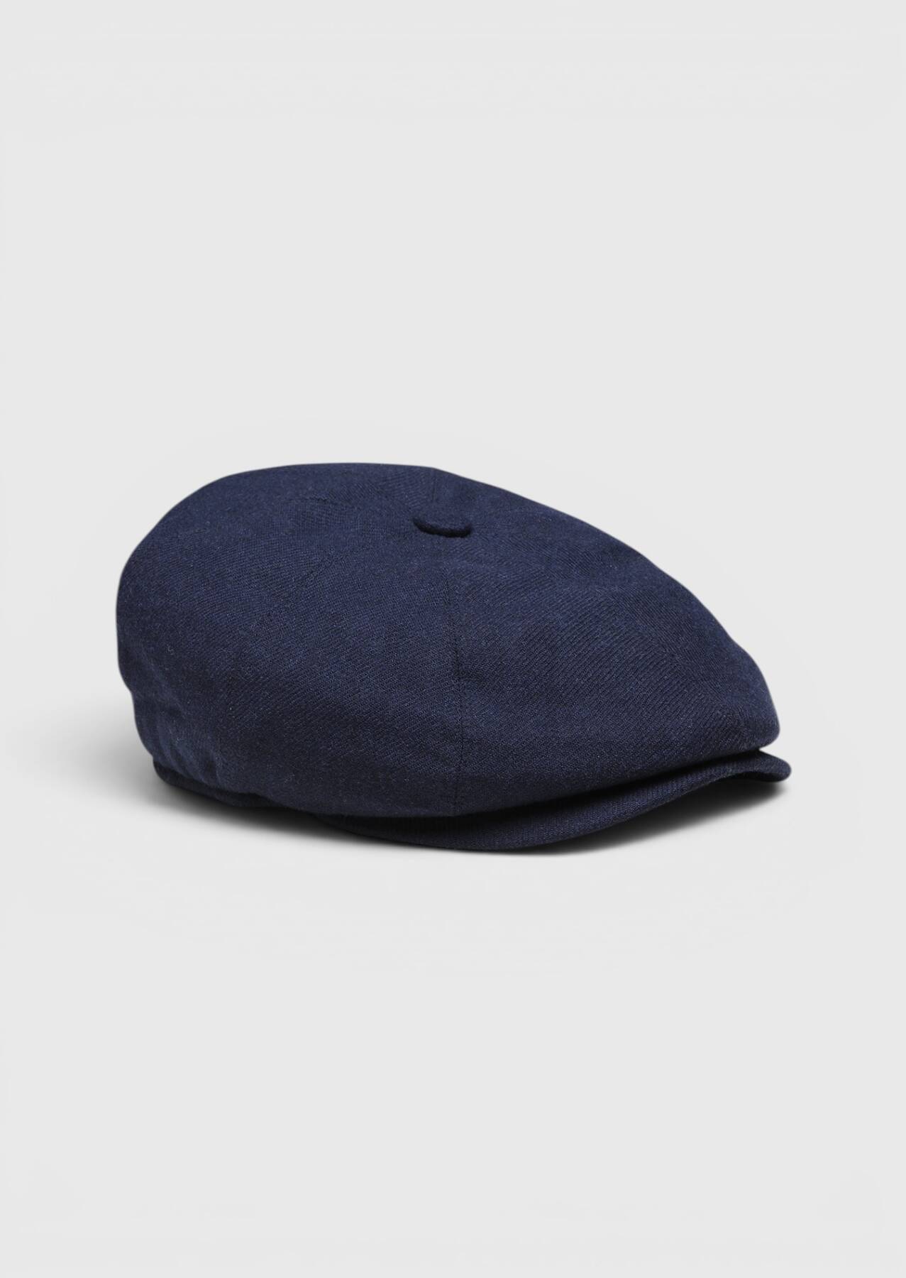Lacivert %50 Polyester ,%50 Yün Sapka
