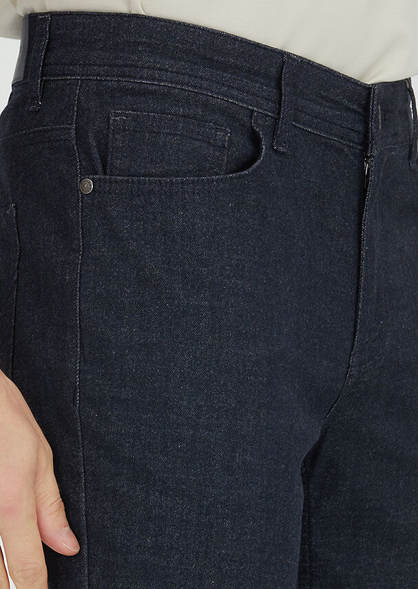 Lacivert Düz Dokuma Regular Fit Casual Pamuk Karışımlı Pantolon - 3