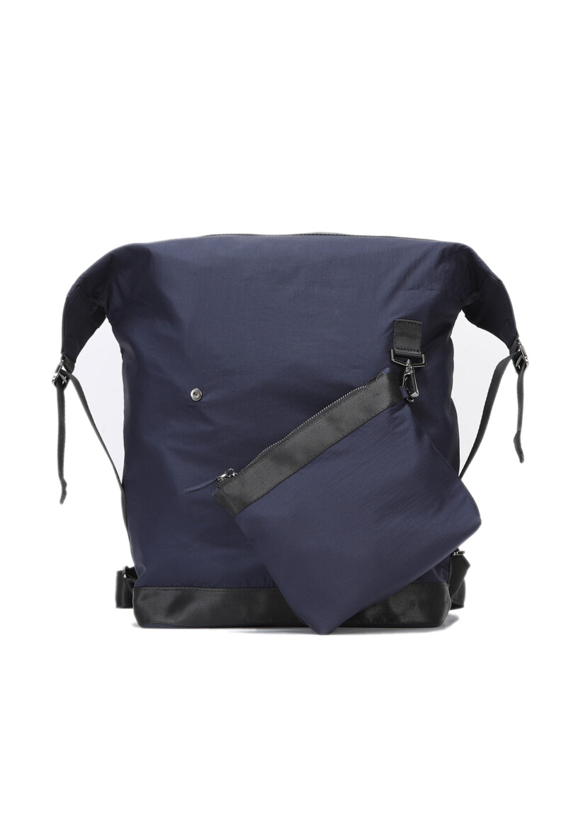 Lacivert Kumaş Çanta - 2