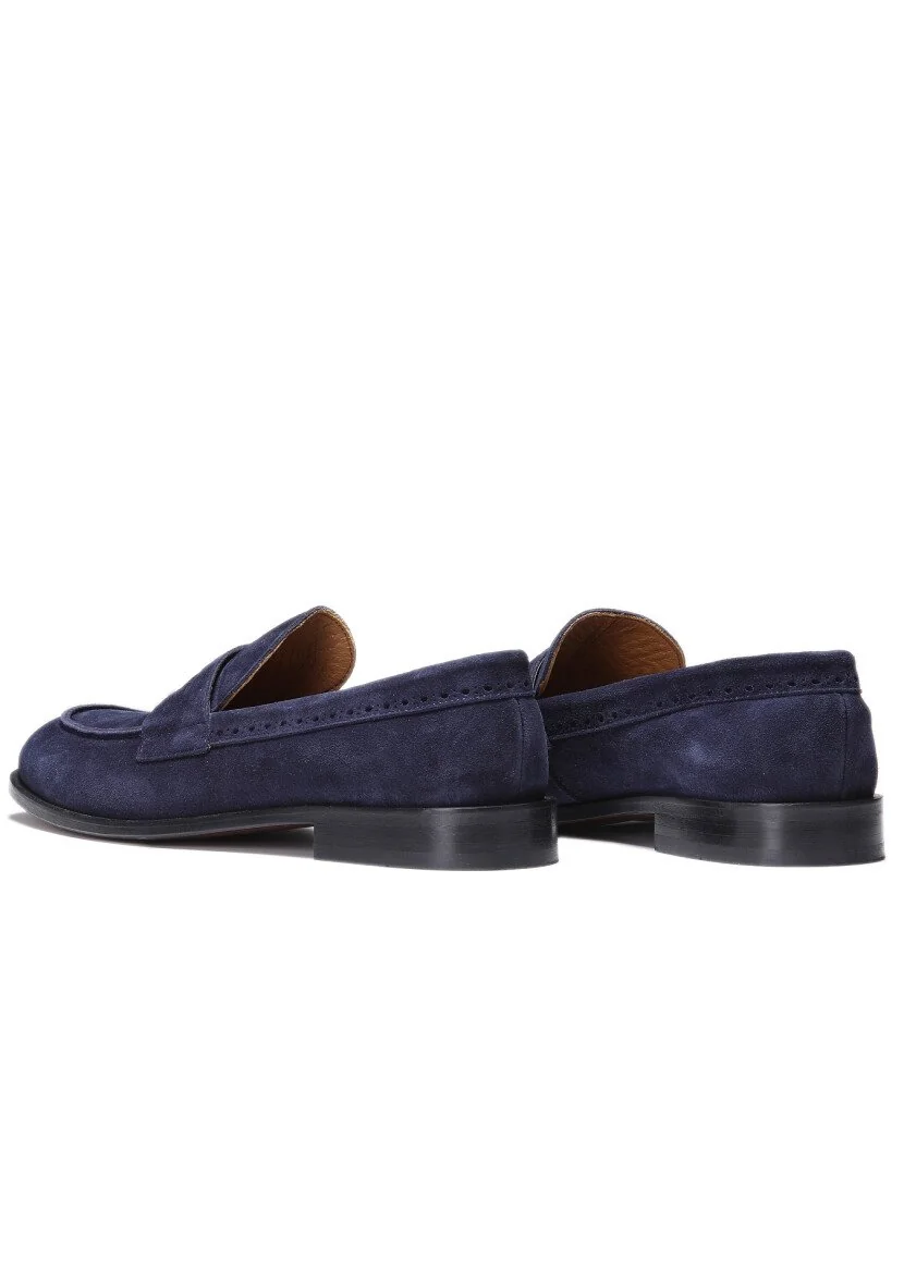 Lacivert Loafer - 4