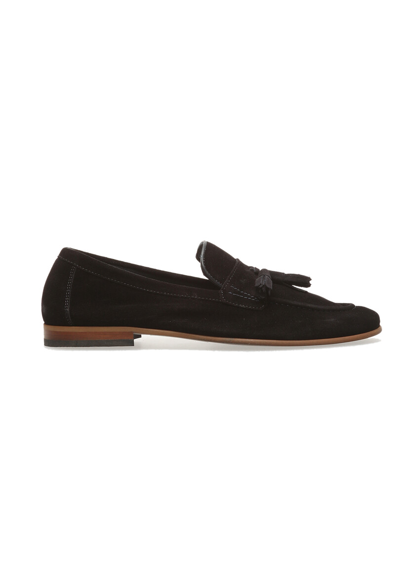 Lacivert Loafer - 1