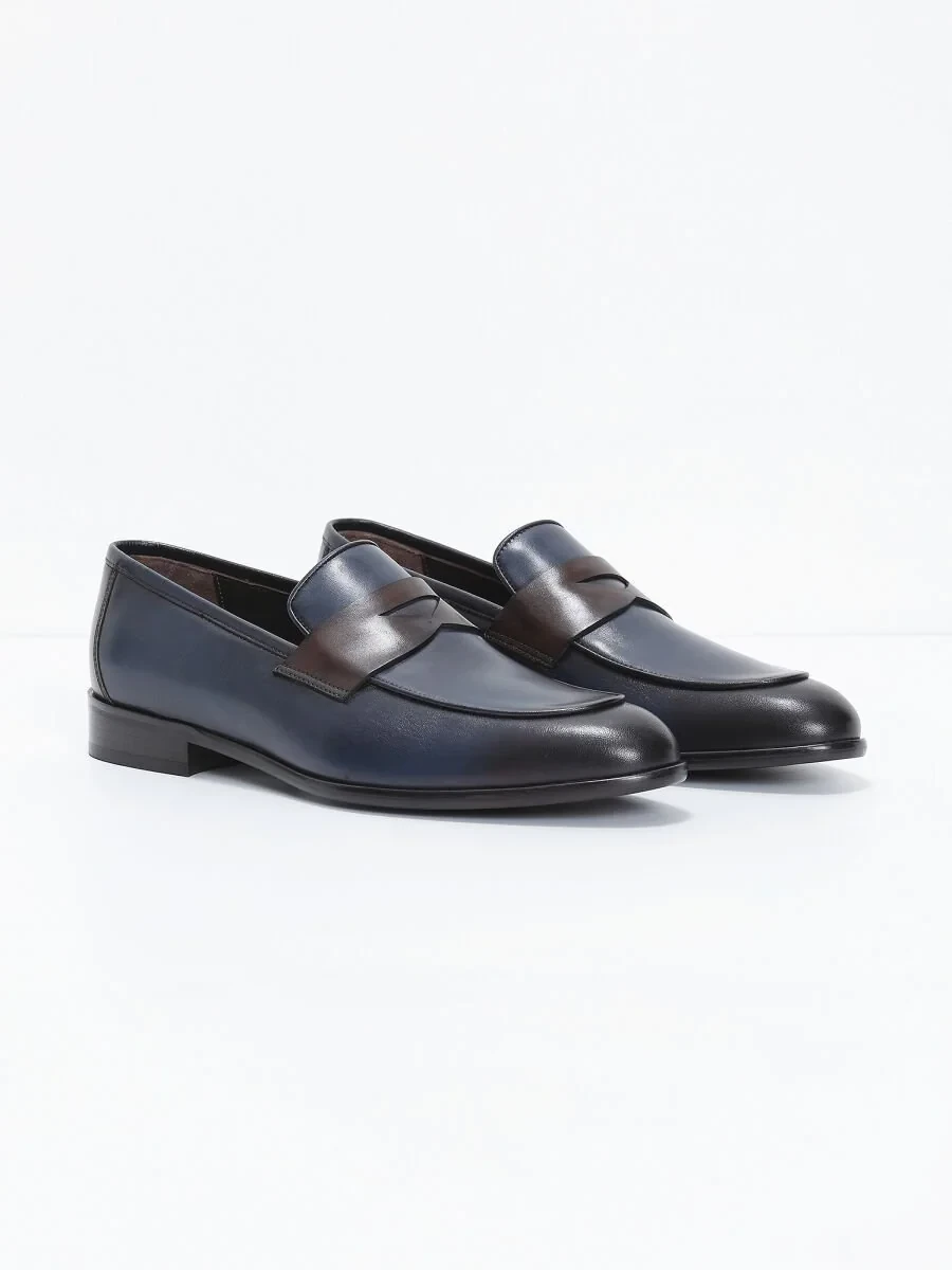 Lacivert Loafer - 2